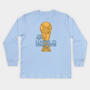 Argentina World Champions Kids Long Sleeve T-Shirt